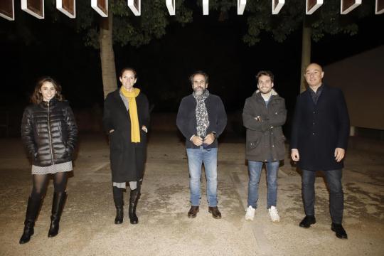 Los participantes de la categoría Start, junto a Javier Tallada, uno de los formadores.