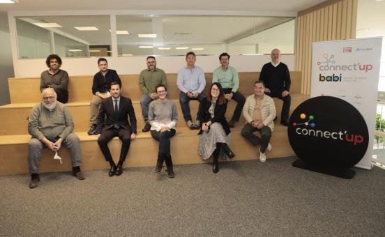 Los participantes de Connect’Up BABI, junto a los formadores del tercer módulo y los coordinadores del proyecto